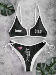 Skull Printed Bikini Swimwear *4 Styles