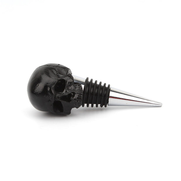Three-dimensional Black Skull Wine Stopper Ghost Head Glass Bottle Stopper