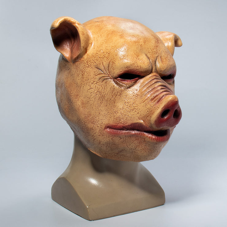 Masquerade pig head mask