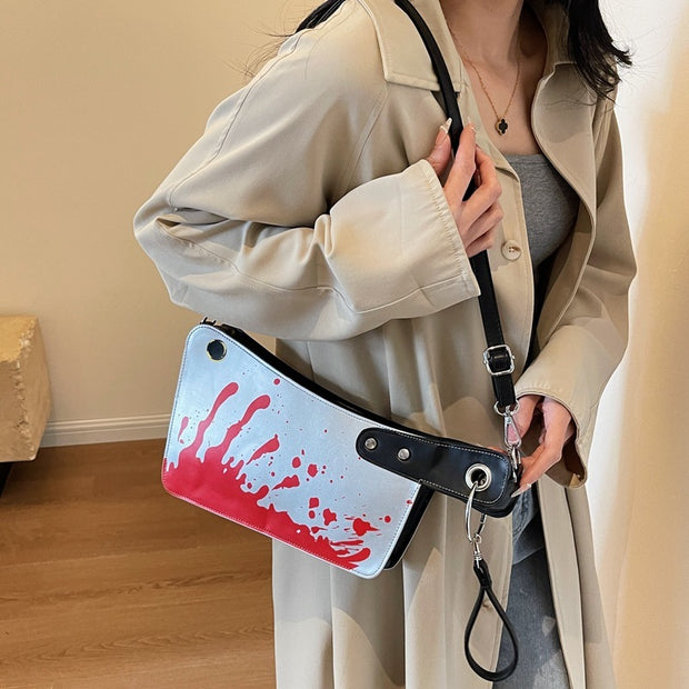 Unique Kitchen Knife "Clever" Handbag Crossbody Bag