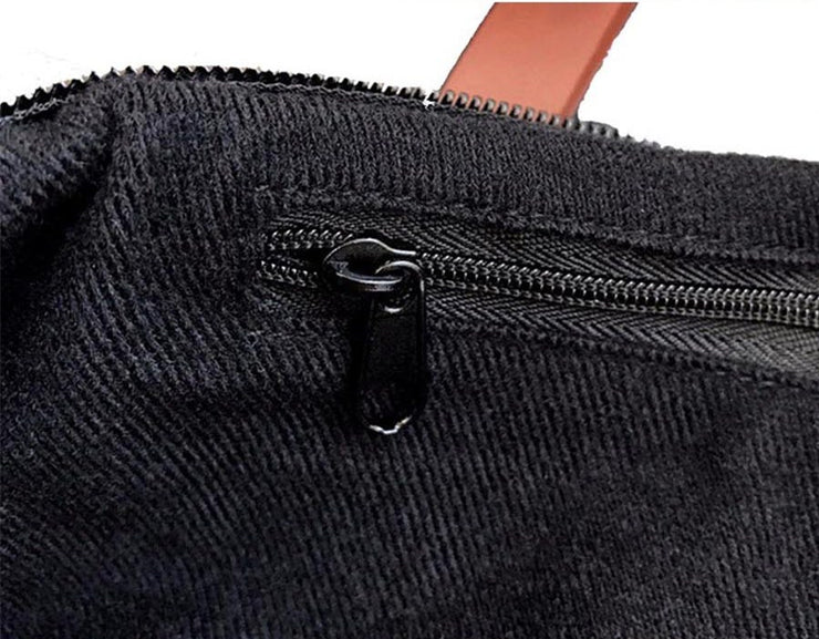 Skull print portable crossbody bag