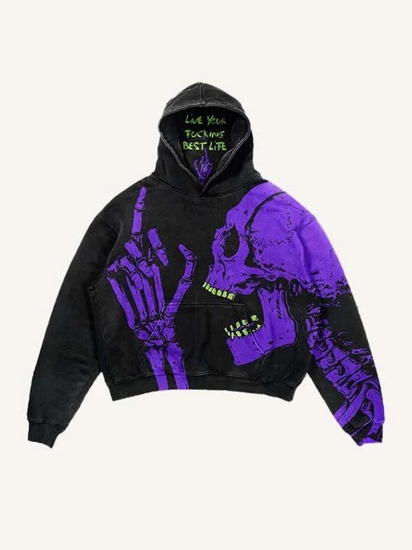 The Skull Lab. Skull Print 3D Sweater