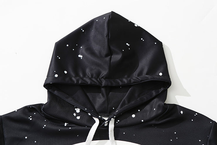 Loose Anti-Social "Goth Gang", Ladies Skull Hoodie