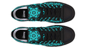 Deep Color Gradient Skull Shoe Espadrilles