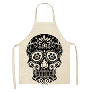 Creative Cotton And Linen Skull Series Apron *26 styles