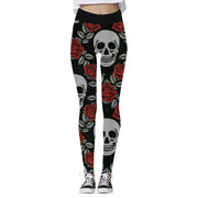 Halloween Inspired Women's Yoga Skull Pants *5 Styles
