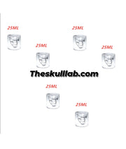 Skull Shot Transparent Glass Decor