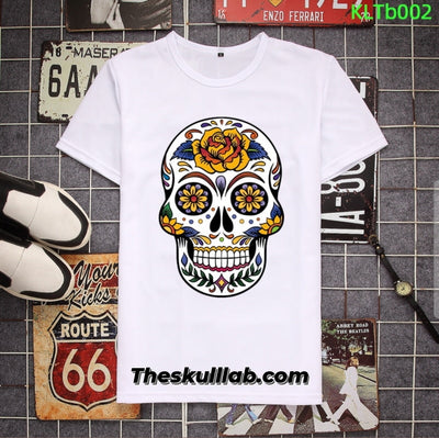 Skull T-Shirt Short Sleeve   *2 Colors