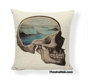 Sugar Skull cotton pillow *2 Styles