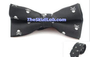 Skull Neckties & Bowties... Fashion accessories *5-Colors Polyester