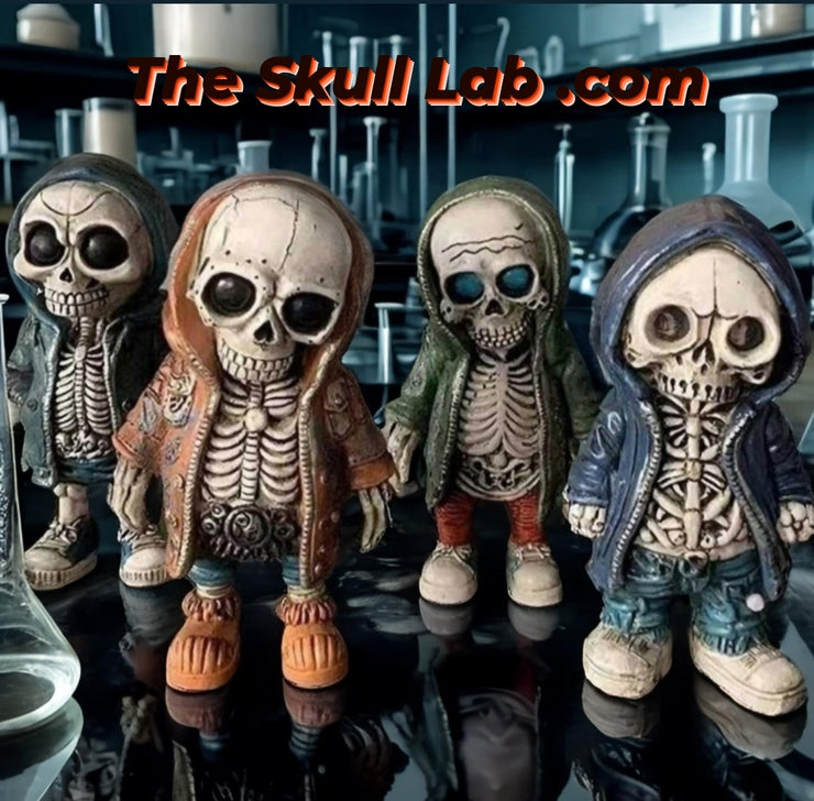 Home Fashion Decorative Skull Doll Resin Decorations