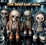 Home Fashion Decorative Skull Doll Resin Decorations