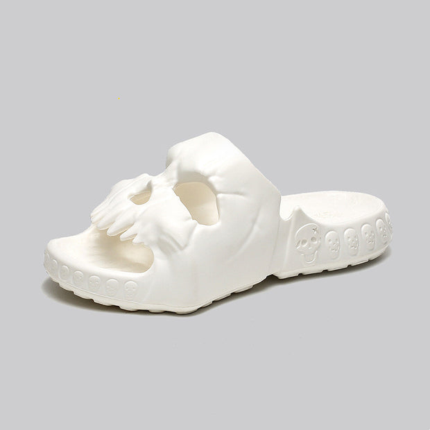 Men sizes Fashion Indoor And Outdoor Wear Skull Sandals