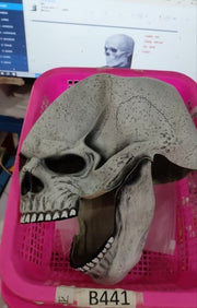Halloween Movable Mouth Skull Mask Helmet Full Head Skull Mask