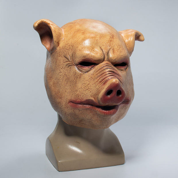Masquerade pig head mask