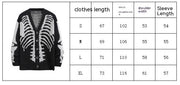 Autumn And Winter Sweater Coat Jacquard Halloween Knitted Cardigan *6 styles
