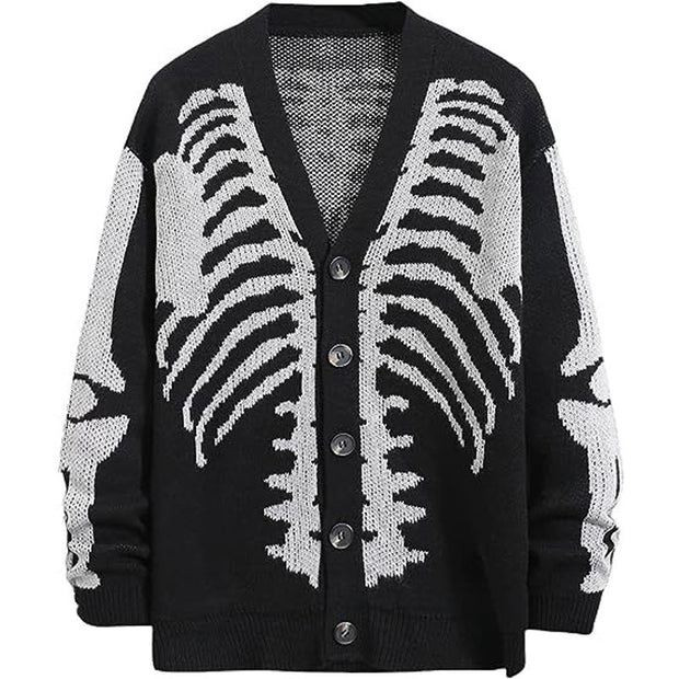 Autumn And Winter Sweater Coat Jacquard Halloween Knitted Cardigan *6 styles