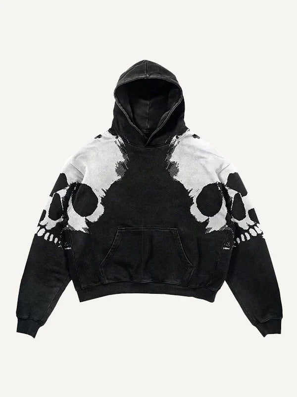 The Skull Lab. Skull Print 3D Sweater