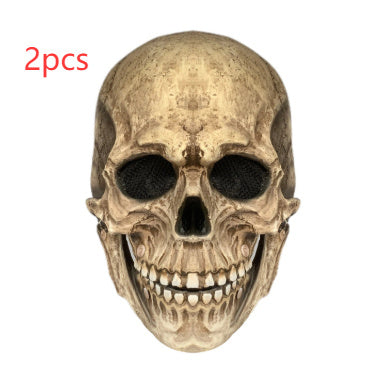Halloween Movable Mouth Skull Mask Helmet Full Head Skull Mask