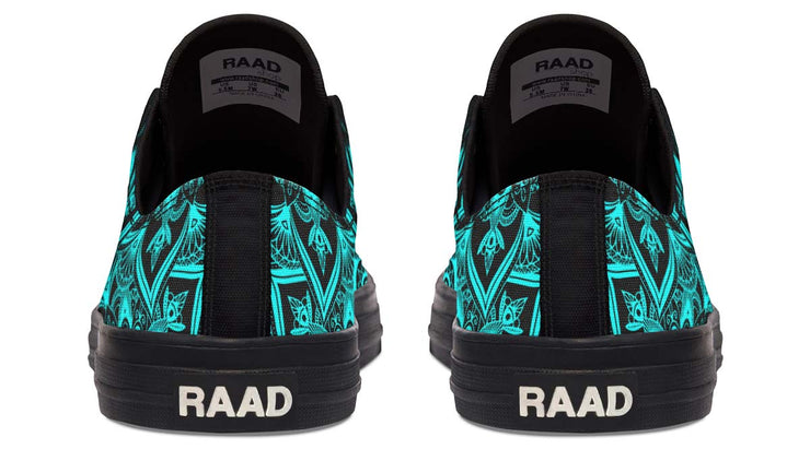 Deep Color Gradient Skull Shoe Espadrilles