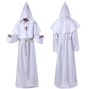 Halloween Medieval Friar Wizard Costume
