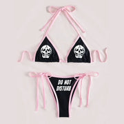 Skull Printed Bikini Swimwear *4 Styles