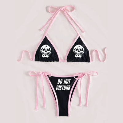 Skull Printed Bikini Swimwear *4 Styles