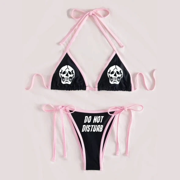 Skull Printed Bikini Swimwear *4 Styles