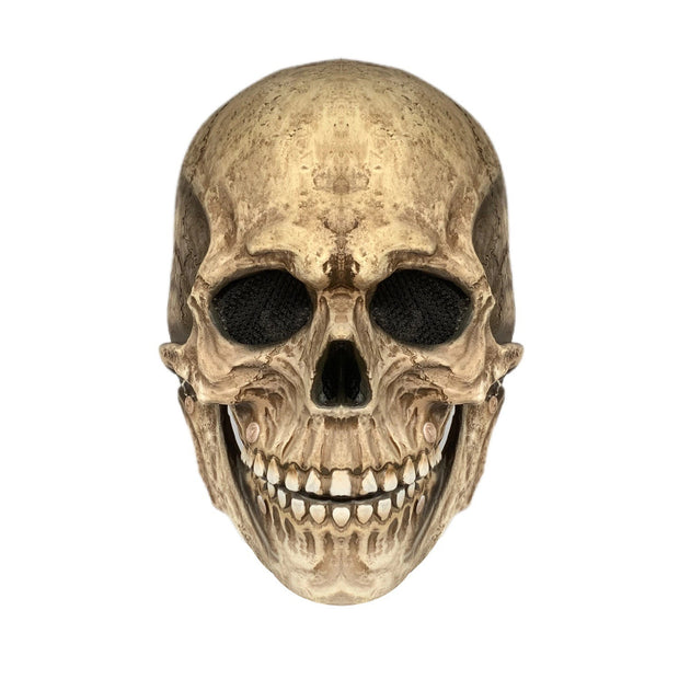Halloween Movable Mouth Skull Mask Helmet Full Head Skull Mask