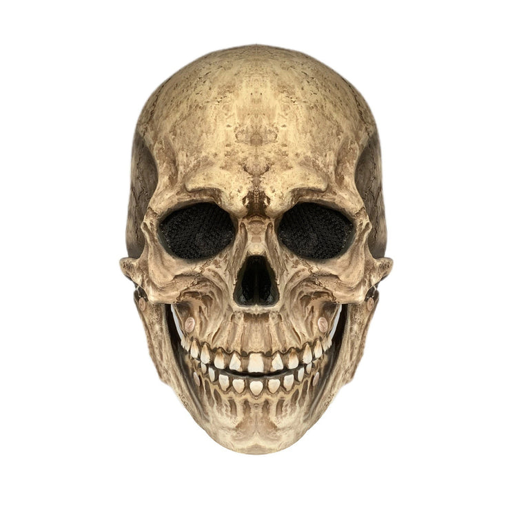 Halloween Movable Mouth Skull Mask Helmet Full Head Skull Mask