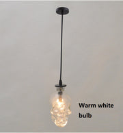 Retro Industrial Style Skull Wine Bottle Wall Lamp