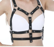 Leather Bondage Underwear Bundled Nightclub Performance Costume