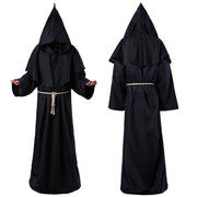Halloween Medieval Friar Wizard Costume