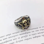Skull Ring Men's Dominant Retro Style