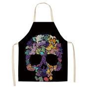 Creative Cotton And Linen Skull Series Apron *26 styles