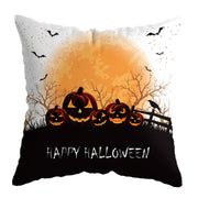 Linen Skull Halloween-inspired Nightmare Xmas Pillow Cover *29 Styles