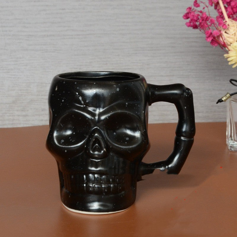 Creative Skull Stereo Ceramic Mug Halloween