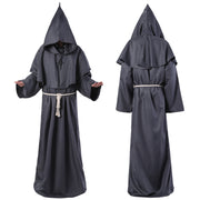 Halloween Medieval Friar Wizard Costume