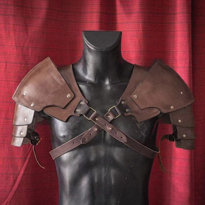 Medieval Nordic Knight Cosplay Armor Shoulder Pad