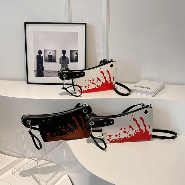 Unique Kitchen Knife "Clever" Handbag Crossbody Bag