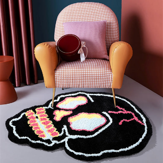 Skull Sliding Mat/Rug Unique Home or Office