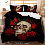 Printed Two & Three-piece Skull Duvet Cover *4 Styles