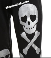 Shiny Skull Comfy Pants