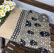 Skull scarf *2 colors Tan & Black