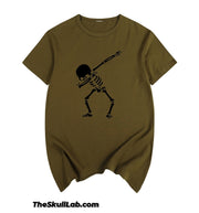 Hip hop skull short sleeved T-shirt