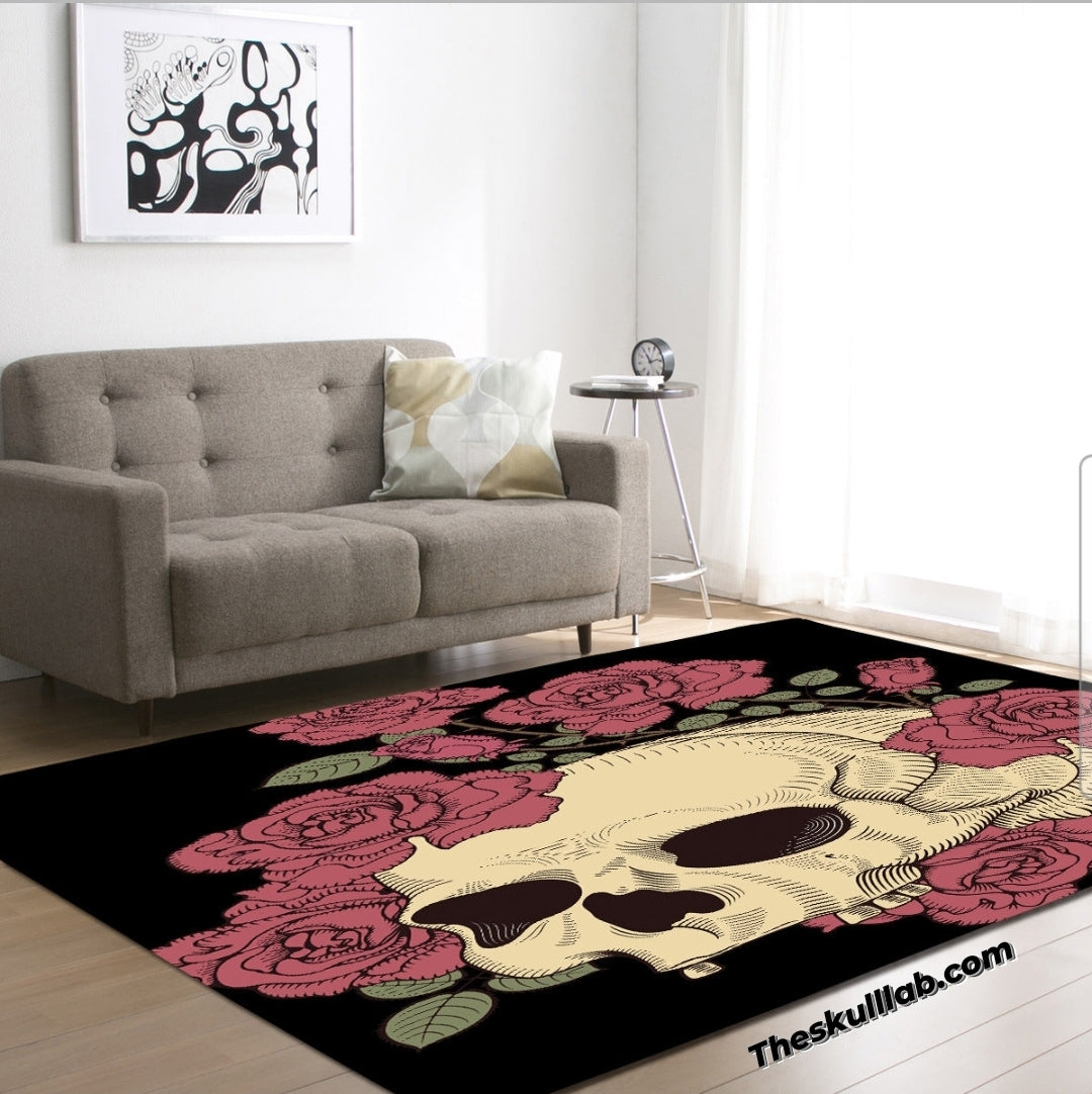 Skull Rugs, Living Room Carpets *3 Styles