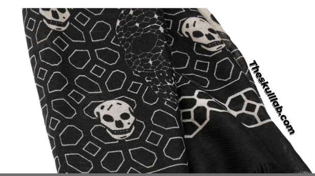 Skull scarf *2 colors Tan & Black