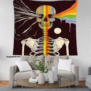 Skull Art Background Wall Cloth Tapestries *6 Styles