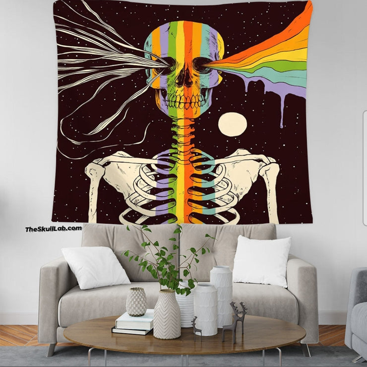 Skull Art Background Wall Cloth Tapestries *6 Styles