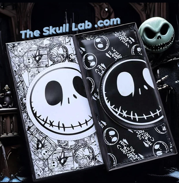 Skull Long Buckle Nightmare before Xmas Wallet Clutch